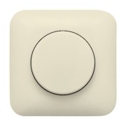 2CKA006599A1326 Плата центральная (накладка) с ручкой и лампой для поворотного светорегулятора, серия Busch-Duro 200 SI, цвет слоновая кость