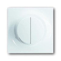 2CKA006599A2903 Клавиша для 2-канального светорегулятора 6565 U, серия impuls, цвет альпийский белый