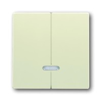 2CKA006599A2907 Клавиша для 2-канального светорегулятора 6565 U, серия Future/Axcent/Carat/Династия, цвет слоновая кость