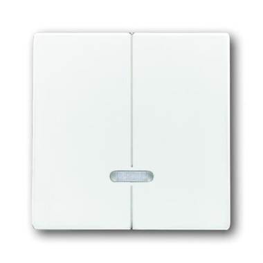 2CKA006599A2908 Клавиша для 2-канального светорегулятора 6565 U, серия Future/Axcent/Carat/Династия, цвет альпийский белый