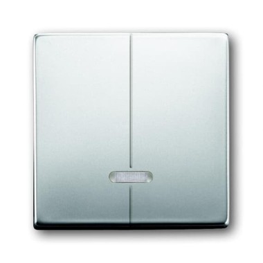 2CKA006599A2927 Клавиша для 2-канального светорегулятора 6565 U, серия pure/сталь