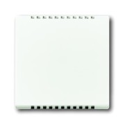 2CKA006599A2962 Плата центральная (накладка) для усилителя мощности светорегулятора 6594 U, KNX-ТР 6134/10 и цоколя 6930/01, серия Future/Axcent/Carat/Династия, цвет белый бархат