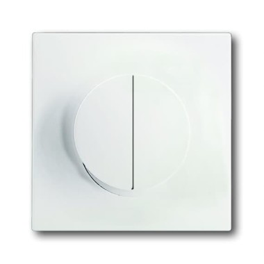 2CKA006599A2973 Клавиша для 2-канального светорегулятора 6565 U,, серия impuls, цвет белый бархат