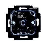 2CKA006599A2987 Механизм светорегулятора Busch-Dimmer, для светильников DALI, поворотный, пассивный, до 64 рабочих устройств, для скрытой установки
