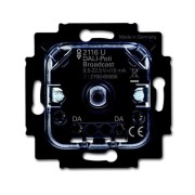 2CKA006599A3025 Механизм светорегулятора Busch-Dimmer, для светильников DALI, поворотный, пассивный, изменение температуры цвета, до 64 рабочих устройств, для скрытой установки