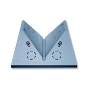 2CKA006800A2563 Адаптер угловой/потолочный Busch-Wächter MasterLINE, цвет серебристый металлик