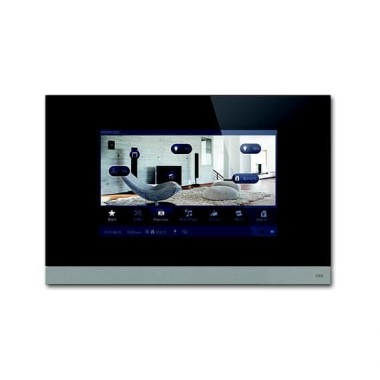 2CKA008136A0026 8136/09-825-500 Панель управления сенсорная Busch-ComfortTouch 9', чёрное стекло