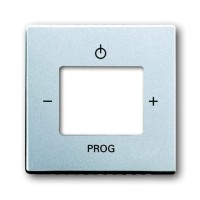 2CKA008200A0052 Плата центральная (накладка) для механизма цифрового радио 8215 U, 8216 U, 8217 U, серия Future/Axcent/Carat/Династия, цвет серебристо-алюминиевый