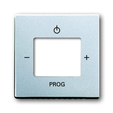 2CKA008200A0052 Плата центральная (накладка) для механизма цифрового радио 8215 U, 8216 U, 8217 U, серия Future/Axcent/Carat/Династия, цвет серебристо-алюминиевый