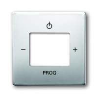 2CKA008200A0059 Плата центральная (накладка) для механизма цифрового радио 8215 U, 8216 U, 8217 U, серия pure/сталь