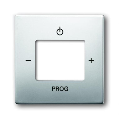 2CKA008200A0059 Плата центральная (накладка) для механизма цифрового радио 8215 U, 8216 U, 8217 U, серия pure/сталь