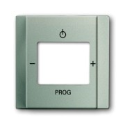 2CKA008200A0063 Плата центральная (накладка) для механизма цифрого радио 8215 U, 8216 U, 8217 U, серия impuls, цвет шампань-металлик