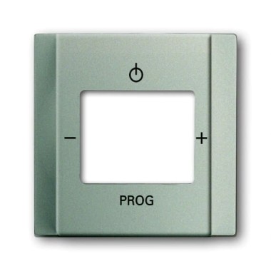 2CKA008200A0063 Плата центральная (накладка) для механизма цифрого радио 8215 U, 8216 U, 8217 U, серия impuls, цвет шампань-металлик