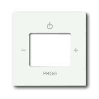 2CKA008200A0122 Плата центральная (накладка) для механизма цифрового радио 8215 U, 8216 U, 8217 U, серия Future/Axcent/Carat/Династия , цвет белый бархат