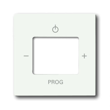 2CKA008200A0122 Плата центральная (накладка) для механизма цифрового радио 8215 U, 8216 U, 8217 U, серия Future/Axcent/Carat/Династия , цвет белый бархат