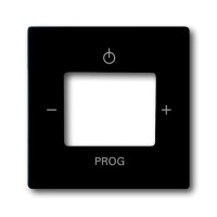 2CKA008200A0125 Плата центральная (накладка) для механизма цифрового радио 8215 U, 8216 U, 8217 U, серия Future/Axcent/Carat/Династия , цвет чёрный бархат