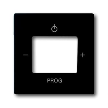 2CKA008200A0125 Плата центральная (накладка) для механизма цифрового радио 8215 U, 8216 U, 8217 U, серия Future/Axcent/Carat/Династия , цвет чёрный бархат