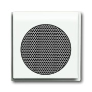 2CKA008200A0130 Плата центральная (накладка) для громкоговорителя 8223 U, серия impuls, цвет белый бархат