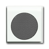 2CKA008200A0130 Плата центральная (накладка) для громкоговорителя 8223 U, серия impuls, цвет белый бархат