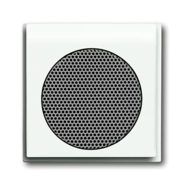 2CKA008200A0130 Плата центральная (накладка) для громкоговорителя 8223 U, серия impuls, цвет белый бархат