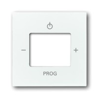 2CKA008200A0169 Плата центральная (накладка) для механизма цифрого радио 8215 U, 8216 U, 8217 U, серия Basic 55, цвет альпийский белый