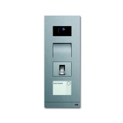 2CKA008300A0435 Станция вызова, видео, 1 кл., со счит. отпечатка пальца, сталь