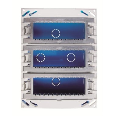 2CLA109310T1001 Бокс поста централизации скрытого монтажа на 18 модулей (3 ряда)