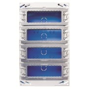 2CLA109410T1001 Бокс поста централизации скрытого монтажа на 24 модуля (4 ряда)