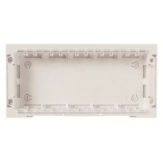 2CLA119500T1001 Бокс для рабочего места открытого монтажа на 5 двойных адаптеров (5 вертикальных рядов, 20 модулей)