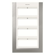 2CLA127400T1201 Панель лицевая для бокса поста централизации открытого/скрытого монтажа на 24 модуля (4 ряда)