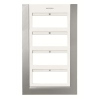 2CLA127400T1201 Панель лицевая для бокса поста централизации открытого/скрытого монтажа на 24 модуля (4 ряда)