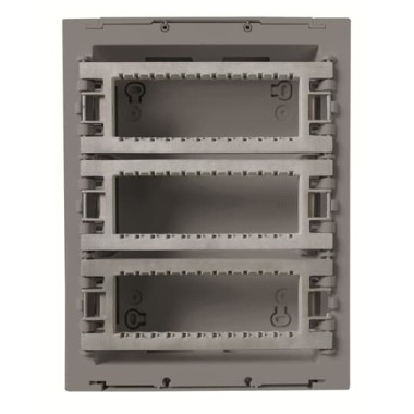 2CLA129300T1801 Бокс поста централизации открытого монтажа на 18 модулей (3 ряда), цвет антрацит