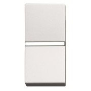 2CLA210100N1101 Механизм 1-клавишного 1-полюсного выключателя с клавишей, 1-модульный, серия Zenit, цвет альпийский белый