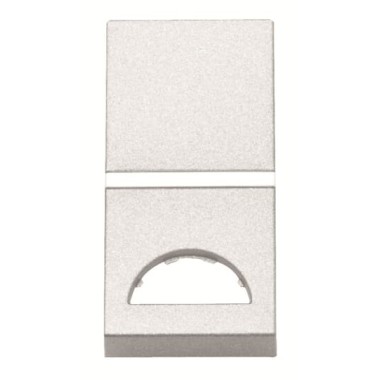 2CLA210190N1101 Клавиша 1-клавишного 1-модульного выключателя/переключателя/кнопки с окном для шильдика с символом, серия Zenit, цвет альпийский белый