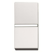 2CLA210460N1101 Механизм 1-клавишной кнопки с нормально-закрытым контактом с клавишей без символа, 1-модульный, серия Zenit, цвет альпийский белый