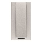 2CLA210700N1301 Вывод кабельный, 1-модульный, серия Zenit, цвет серебристый