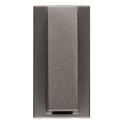 2CLA210700N1801 Вывод кабельный, 1-модульный, серия Zenit, цвет антрацит