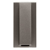 2CLA210700N1801 Вывод кабельный, 1-модульный, серия Zenit, цвет антрацит