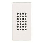 2CLA211900N1101 Механизм зуммера, 1-модульный, серия Zenit, цвет альпийский белый