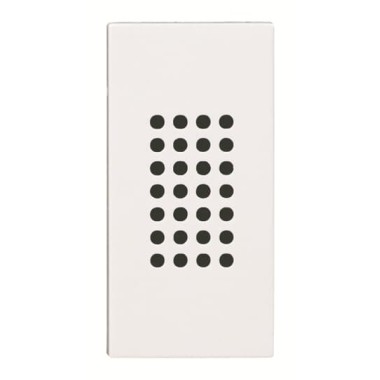 2CLA211900N1101 Механизм зуммера, 1-модульный, серия Zenit, цвет альпийский белый