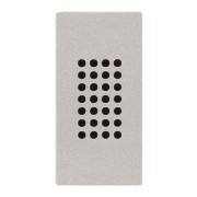 2CLA211900N1301 Механизм зуммера, 1-модульный, серия Zenit, цвет серебристый