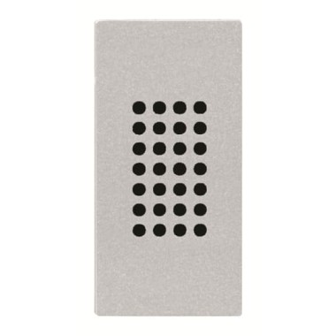 2CLA211900N1301 Механизм зуммера, 1-модульный, серия Zenit, цвет серебристый 2CLA211900N1301 Механизм зуммера, 1-модульный, серия Zenit, цвет серебристый