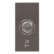 2CLA215000N1801 Розетка TV одиноч.,Zenit,антрацит