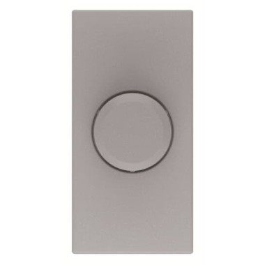 2CLA216030N1301 Механизм электронного поворотного светорегулятора для регулируемых LEDi ламп, 2-100 Вт, 1-модульный, серия Zenit, цвет серебристый