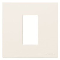 2CLA217110N1101 Рамка 1-постовая, 1-модульная, базовая, с суппортом, серия Zenit, цвет альпийский белый