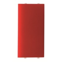 2CLA218000N1601 Светосигнализатор с LED лампой, 1-модульный, серия Zenit, цвет рассеивателя красный