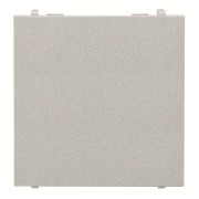 2CLA220000N1301 Заглушка 2-модульная, серия Zenit, цвет серебристый