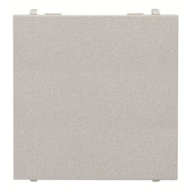 2CLA220000N1301 Заглушка 2-модульная, серия Zenit, цвет серебристый