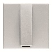 2CLA220700N1301 Вывод кабельный, 2-модульный, серия Zenit, цвет серебристый