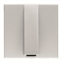 2CLA220700N1301 Вывод кабельный, 2-модульный, серия Zenit, цвет серебристый